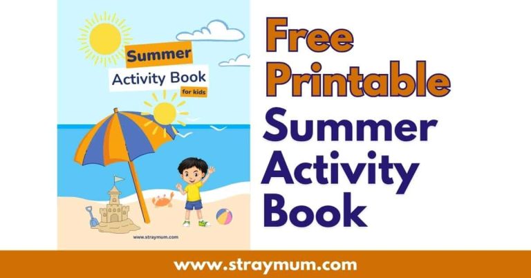 Summer Activity Book: Free Printable
