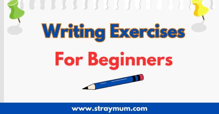 writing exercises for beginners with a pencil